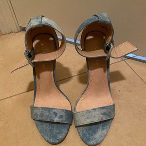 Denim Blue Heels
